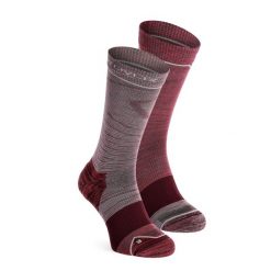 Skarpety trekkingowe damskie Ortovox Alpine Mid Socks. Czerwone skarpetki damskie ORTOVOX, bez wzorów. Za 116.99 zł.
