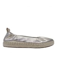 Högl Skórzane espadryle w kolorze srebrnym rozmiar: 42. Szare espadryle damskie Högl, bez wzorów, bez obcasa. Za 325.03 zł.