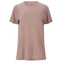 Koszulka do jogi Athlecia Lizzy. Czerwone koszulki damskie Endurance, bez wzorów, z elastanu, bez kołnierzyka, bez ramiączek. W wyprzedaży za 95.99 zł.