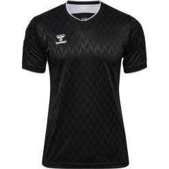 Koszulka Hummel Legend. Czarne bluzki damskie Hummel, bez wzorów, sportowe, bez kołnierzyka, bez ramiączek. Za 247.00 zł.