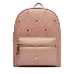 Plecak Beverly Hills Polo Club. Brązowe plecaki Beverly Hills Polo Club, bez wzorów. Za 219.99 zł.