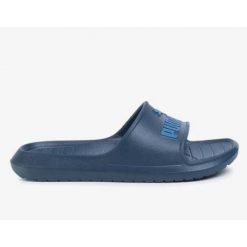 Klapki Sportowe Puma Divecat V2. Niebieskie klapki damskie Puma, bez wzorów, bez obcasa, bez zapięcia. Za 113.50 zł.