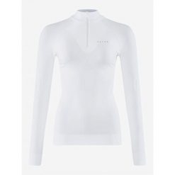 Koszulka z długim rękawem Falke Maximum Warm. Białe koszulki damskie Falke, bez wzorów, bez kołnierzyka, bez ramiączek. Za 424.50 zł.