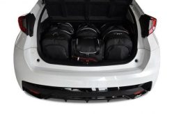Torby Do Bagażnika Honda Civic Hatchback 2012-2017 4Szt Kjust. Czarne torby podróżne KJUST, bez wzorów, z kauczuku. Za 1,196.00 zł.