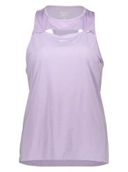Reebok Top sportowy "Athletic" w kolorze fioletowym rozmiar: L. Różowe koszulki sportowe damskie Reebok, l, bez wzorów, z materiału, bez ramiączek, outdoorowe. Za 57.06 zł.