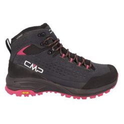 Buty trekkingowe damskie, Vertyx Mid WP. Czarne obuwie trekkingowe damskie CMP, bez zapięcia. W wyprzedaży za 399.99 zł.