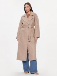 ONLY Płaszcz przejściowy 15292812 Beżowy Regular Fit. Brązowe płaszcze damskie Only, l, bez wzorów, z syntetyku, bez kaptura. Za 449.99 zł.