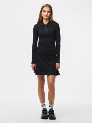 Pieces Spódnica "Junna" w kolorze czarnym rozmiar: L. Czarne spódnice damskie Pieces, na co dzień, l, bez wzorów, mini. Za 86.99 zł.