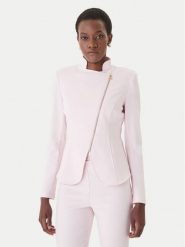 Rinascimento Marynarka CFC0127901003 Różowy Slim Fit. Czerwone marynarki i żakiety damskie Rinascimento, xs, bez wzorów, z syntetyku. Za 579.99 zł.