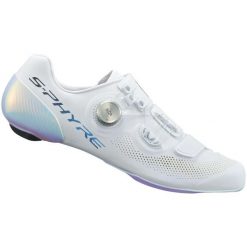 Buty Shimano S-phyre SH-RC903PWR. Białe obuwie sportowe damskie Shimano, bez zapięcia, do biegania. Za 1,702.10 zł.