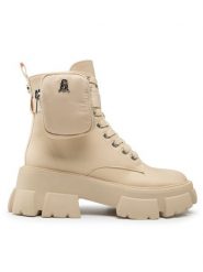 Steve Madden Trapery Tanker-P SM11001615-04004-299 Beżowy. Brązowe trapery damskie Steve Madden, z materiału, bez zapięcia. Za 699.99 zł.
