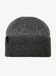 Czapka zimowa Buff Knitted Beanie Marin - graphite. Szare czapki damskie Buff, na zimę, bez wzorów, z materiału. Za 117.69 zł.