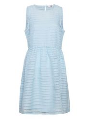 MOSS COPENHAGEN Sukienka "Noreen" w kolorze błękitnym rozmiar: XS. Niebieskie sukienki damskie Moss Copenhagen, bez wzorów, bez ramiączek. Za 158.10 zł.