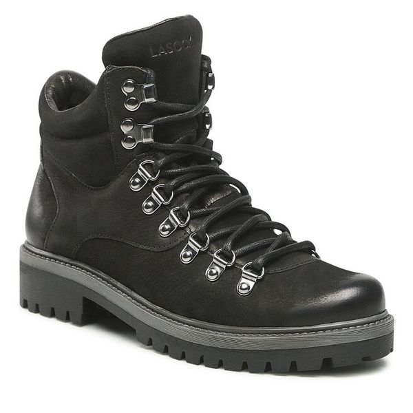 Trapery Lasocki. Czarne trapery damskie Lasocki, bez zapięcia. Za 269.99 zł.