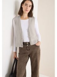 Cecil Kamizelka w kolorze beżowym rozmiar: M. Brązowe kamizelki damskie Cecil, m, bez wzorów, bez kaptura. Za 134.85 zł.