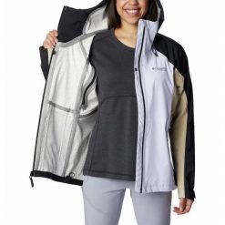 Columbia Kurtka Mazama Trail 2035001569. Fioletowe kurtki damskie Columbia, bez wzorów, bez kaptura. Za 421.99 zł.
