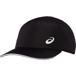 Czapka sportowa z daszkiem Asics Performance Cap. Czarne czapki z daszkiem damskie Asics, bez wzorów. Za 119.99 zł.