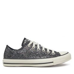 Trampki Converse. Czarne trampki damskie Converse, bez wzorów, bez zapięcia. Za 219.99 zł.