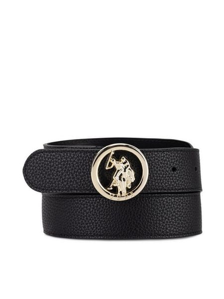 U.S. Polo Assn. Pasek AIUXT2336WVP Brązowy. Brązowe paski damskie U.S. Polo Assn., bez wzorów, ze skóry. Za 159.99 zł.