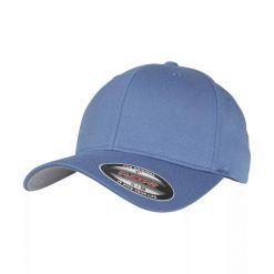 Czapka Z Daszkiem Wooly Combed. Niebieskie czapki z daszkiem damskie FLEXFIT, bez wzorów. Za 67.99 zł.