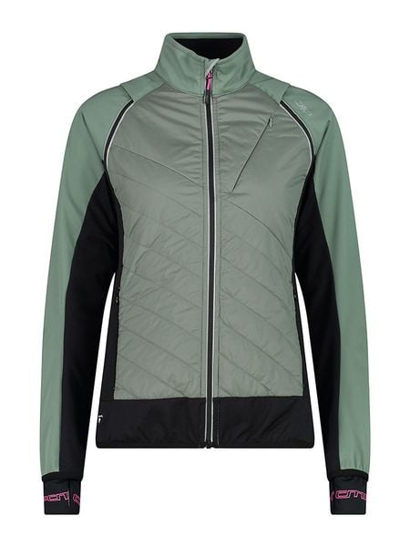 CMP Kurtka funkcyjna w kolorze oliwkowo-czarnym rozmiar: 38. Brązowe kurtki sportowe damskie CMP, s, bez wzorów, z materiału, bez kaptura. Za 245.96 zł.