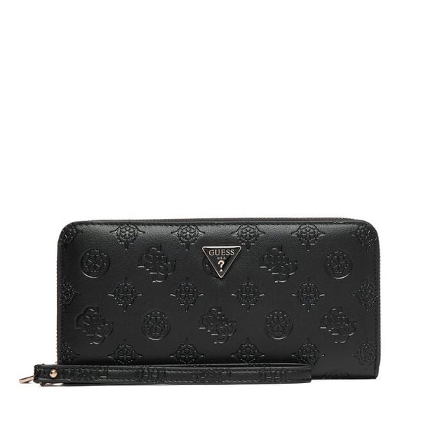 Portfel Guess. Czarne portfele damskie Guess, z aplikacjami. Za 294.99 zł.