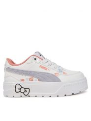 Puma Sneakersy Karmen II IDOL HK&FR PS 402013 01 Biały. Białe buty sportowe dziewczęce Puma, ze skóry, bez zapięcia. Za 319.99 zł.