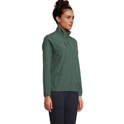 Damska Kurtka Soft Shell Falcon Zapinana Na Zamek Błyskawiczny. Czarne kurtki sportowe damskie SOL'S, m, bez wzorów, z elastanu, bez kaptura. Za 363.99 zł.