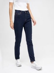 BIG STAR Dżinsy - Slim fit - w kolorze granatowym rozmiar: W36/L32. Niebieskie jeansy damskie Big Star. Za 158.10 zł.