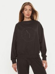 Athlecia Bluza Damla EA243331 Brązowy Loose Fit. Brązowe bluzy damskie Athlecia, bez wzorów, z bawełny, bez kaptura. Za 169.99 zł.