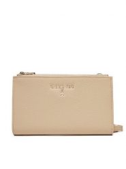 Patrizia Pepe Torebka CQ9774/L001-B524 Beżowy. Brązowe listonoszki damskie Patrizia Pepe, bez wzorów, ze skóry, bez dodatków. Za 869.99 zł.