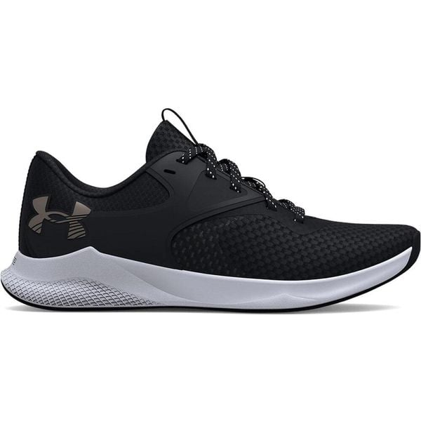 Buty Treningowe Damskie Under Armour Charged Aurora 2. Czarne obuwie sportowe damskie Under Armour, bez zapięcia, na fitness i siłownię. W wyprzedaży za 253.05 zł.