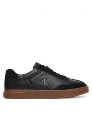 Calvin Klein Sneakersy Low Pro Cups Lth Mix Mg HW0HW02825 Czarny. Czarne obuwie sportowe damskie Calvin Klein, ze skóry, bez zapięcia. Za 379.99 zł.