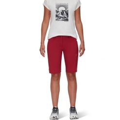 Spodenki trekkingowe damskie Mammut Runbold UV50+. Czerwone spodenki sportowe damskie Mammut, na lato, l, bez wzorów, z elastanu, trekkingowe. Za 309.49 zł.