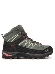 CMP Trekkingi Rigel Mid 3Q12946 Szary. Szare obuwie trekkingowe damskie CMP, ze skóry, bez zapięcia. Za 529.99 zł.