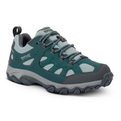 Damskie buty trekkingowe Regatta Edgepoint IV. Szare obuwie trekkingowe damskie Regatta, z materiału, bez zapięcia. Za 257.00 zł.
