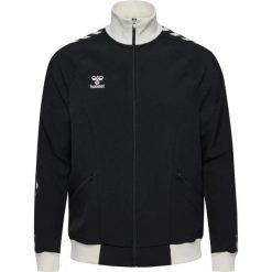 Bluza dresowa zapinana na zamek błyskawiczny Hummel Root. Niebieskie bluzy damskie Hummel, xl, bez wzorów, z dresówki, bez kaptura. Za 302.00 zł.