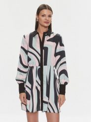 Silvian Heach Sukienka koszulowa Mini GPP24333VE Kolorowy Regular Fit. Sukienki damskie Silvian Heach, bez wzorów, z syntetyku, bez ramiączek. Za 189.99 zł.