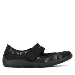 Baleriny Remonte. Czarne balerinki damskie Remonte, bez wzorów. Za 209.99 zł.