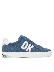 DKNY Sneakersy K3580017 Niebieski. Niebieskie obuwie sportowe damskie DKNY, z materiału, bez zapięcia. Za 429.99 zł.
