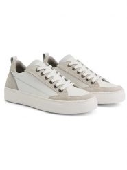 TRAVELIN' Skórzane sneakersy "Caris" w kolorze biało-beżowym rozmiar: 40. Białe obuwie sportowe damskie Travelin', bez zapięcia. Za 421.67 zł.