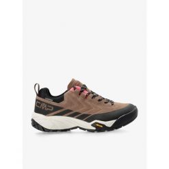 Buty podejściowe damskie CMP Mintaka WP. Brązowe obuwie trekkingowe damskie CMP, z materiału, bez zapięcia. Za 323.99 zł.