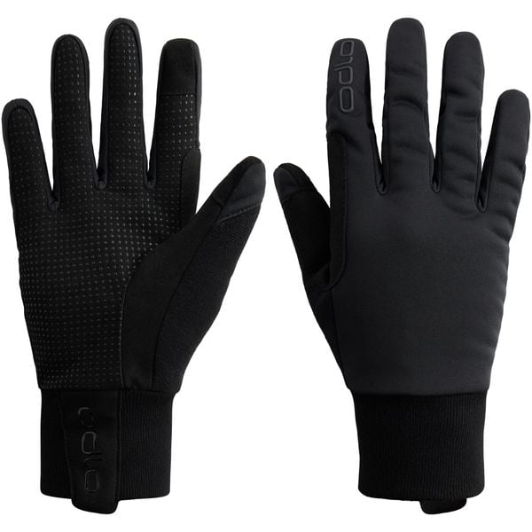Rękawice Odlo Gloves full finger MULTISPORT WARM. Czarne rękawiczki damskie ODLO, bez wzorów. Za 249.99 zł.