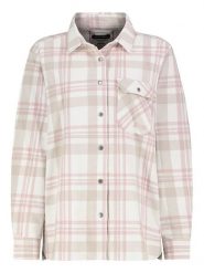 Sublevel Koszula w kolorze piaskowo-biało-jasnoróżowym rozmiar: M. Różowe koszule damskie Sublevel, m, bez wzorów, z bawełny, bez kołnierzyka, bez ramiączek. Za 162.87 zł.