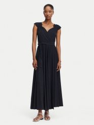 Marella Sukienka koktajlowa Rollio 2615621062 Granatowy Regular Fit. Niebieskie sukienki damskie Marella, bez wzorów, z wiskozy, wizytowe, bez ramiączek. Za 749.99 zł.