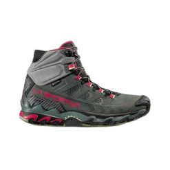 Damskie skórzane buty trekkingowe La Sportiva Ultra Raptor II GTX Tige Mid. Szare obuwie trekkingowe damskie La Sportiva, z gore-texu, bez zapięcia. Za 1,099.50 zł.