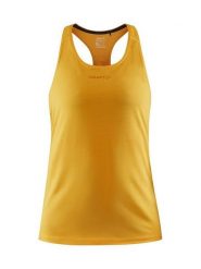 Craft Top sportowy "ADV Essence" w kolorze żółtym rozmiar: XS. Żółte koszulki sportowe damskie Craft, xs, bez wzorów, z materiału, bez ramiączek, outdoorowe. Za 71.89 zł.
