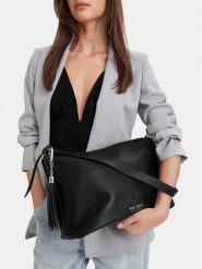 Nine West Torebka CEO-PRINCE STAR-LDA9530 Czarny. Czarne torebki klasyczne damskie Nine West, ze skóry, bez dodatków. Za 229.99 zł.