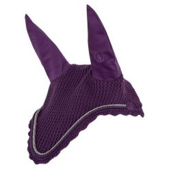 Krótka czapka dla konia BR Equitation Event. Fioletowe czapki damskie BR, bez wzorów. Za 166.50 zł.