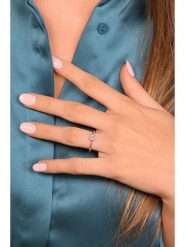 ATELIER DU DIAMANT Złoty pierścionek "Brillant Lucia" z diamentami rozmiar: 53. Szare pierścionki damskie ATELIER DU DIAMANT, z diamentem, złote. Za 1,948.99 zł.